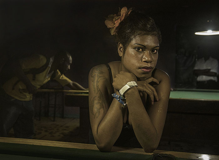 "DISKO MERI" - PNG Bar Girl Julie - in Port Moresby's 'Diamond Club''