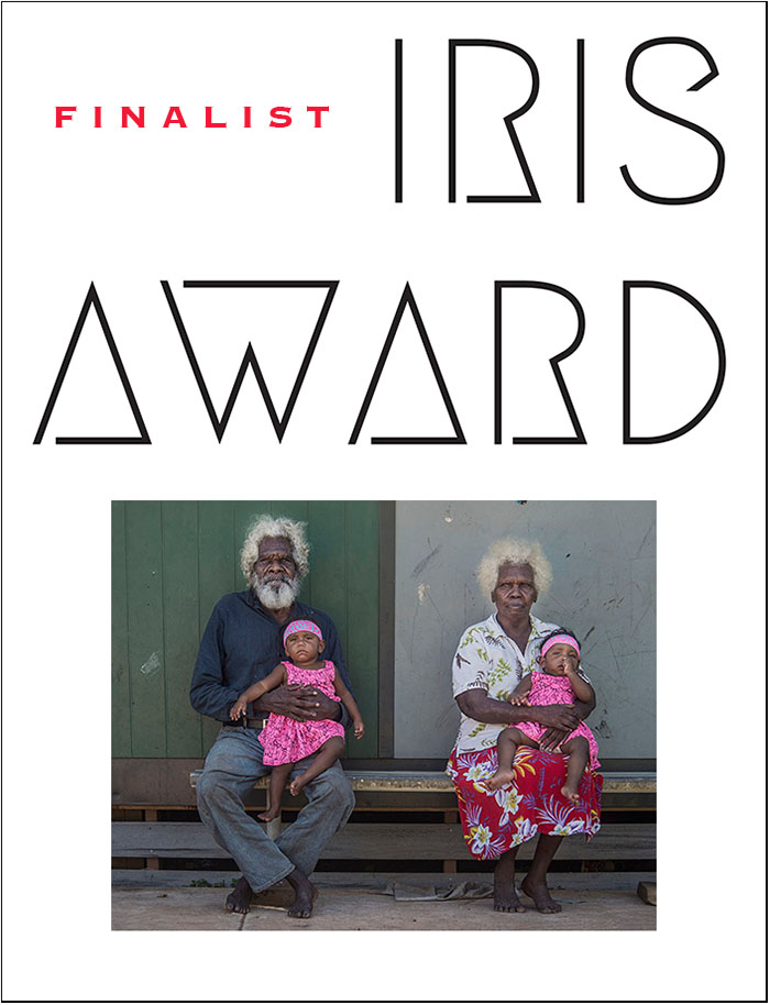 IRIS Awards - Perth Centre for Photography - Finalist - "Generations - Aurukun' by Brian Cassey