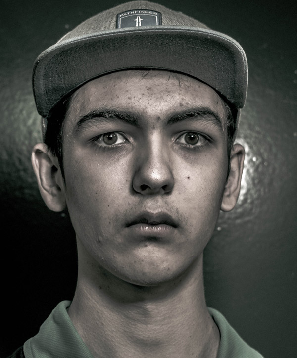 Trinity Bay High School Photographic Portrait Prize - Winner - Mugshot by Lou Vang