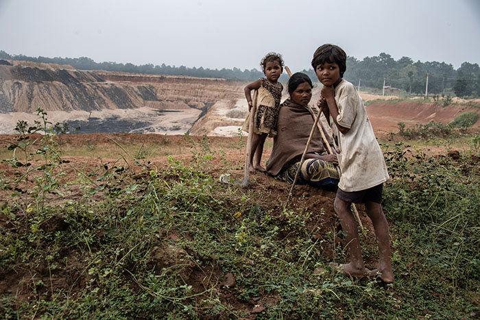 Gond tribal people of India battle coal mining giant Adani to save their forest home. Words and Image © by Brian Cassey