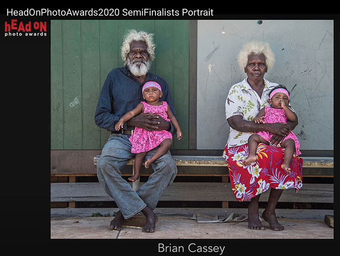 Head On Portrait Prize - Semi-Finalist - 'Generations - Aurukun' - by Brian Cassey