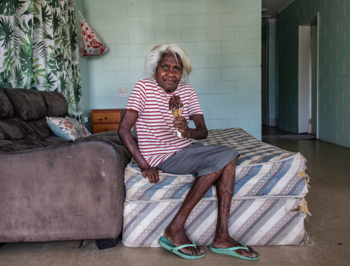 'Covid Vax & Ice Cream' - images of the covid vaccine door to door rollout in the indigenous community of Yarrabah, north Queensland - by Brian Cassey ©