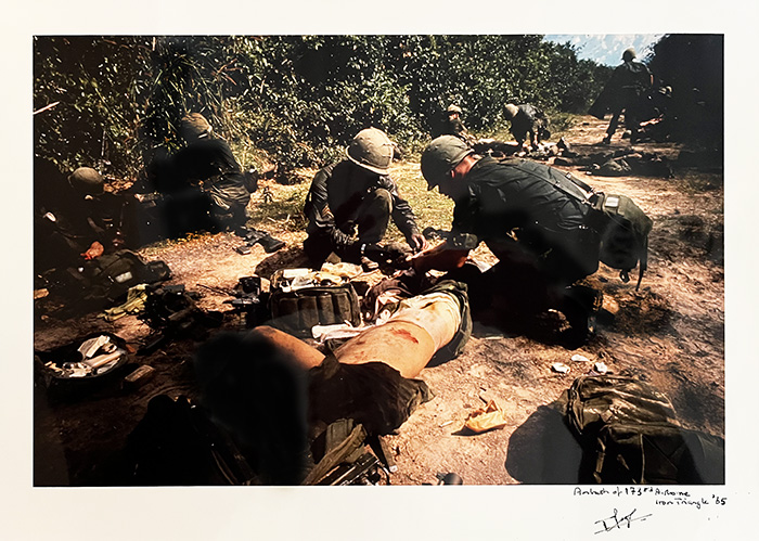 Ambush of 173rd Airborne Iron Triangle 1965 - Image by Tim Page ... Brian Cassey Blog