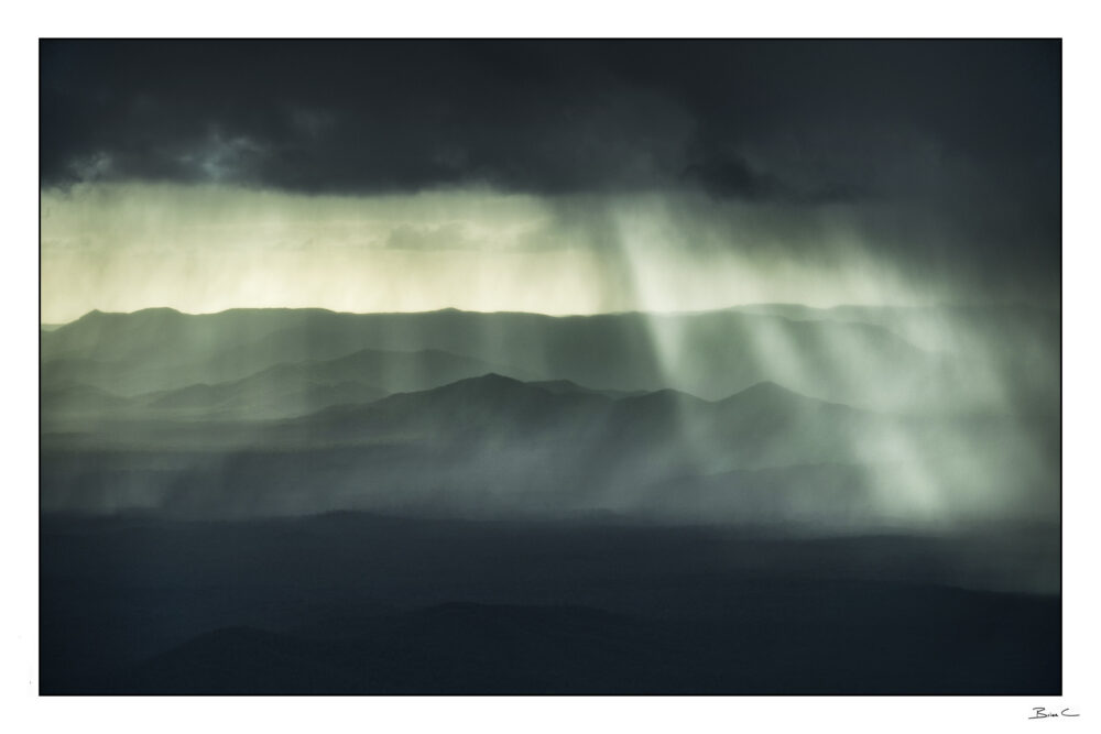 "Rain Over Black Mountain- Cooktown" - 2018 - Signed Collectors Print - by Brian Cassey